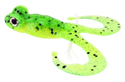 Gunki Guma BULL FROG 100 LIME CHART PEPPER 16g 10cm 2szt/op