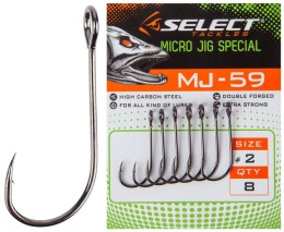 Haczyki Select MJ-59 Micro Jig Special #2 (8szt/opak)