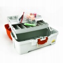 Plano Skrzynka LETS FISH 150 PC KIT ORG/OFF WHT 38,7 x 24,1 x 17,1 cm