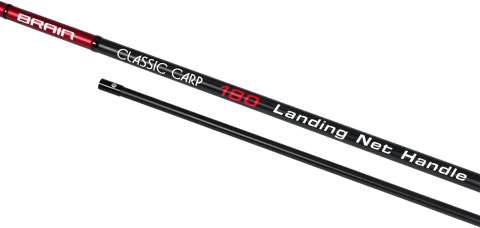 Brain Sztyca Classic Carp Landing Net Handle 1.80m Brain Sztyca Classic Carp Landing Net Handle 1.80m
