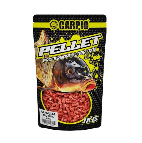 CARPIO SC1G Granulat zanętowy 5mm truskawka 1 kg CARPIO SC1G Granulat zanętowy 5mm truskawka 1 kg