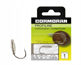 HAKI Z PRZYPONEM NA CIASTO CORMORAN PROFILINE NR.4 0,25