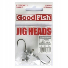 Główki jigowe rozm. 7/0, 32g, (2 szt.) GoodFish Robinson
