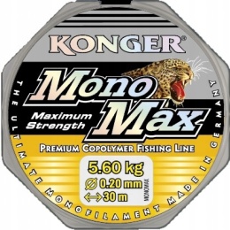 Żyłka Konger Monomax 0,12mm 30m żyłka przyponowa