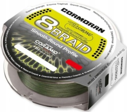 Plecionka CORMORAN CORASTRONG 8 splotowa 300m 0,25mm