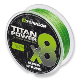 Plecionka Robinson Titan Power X8 100M 0,10 jasnozielony