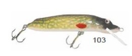 WOBLER MISTRALL HRT PIKE SZCZUPAK 16cm / 30g / 103 pływający
