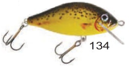 Wobler Mistrall HRT Crucian Diver 5cm 6G 2.0-4.0M 134