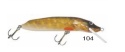 Wobler Mistrall HRT Pike Floater # 12cm / 15g / 104 / pływający
