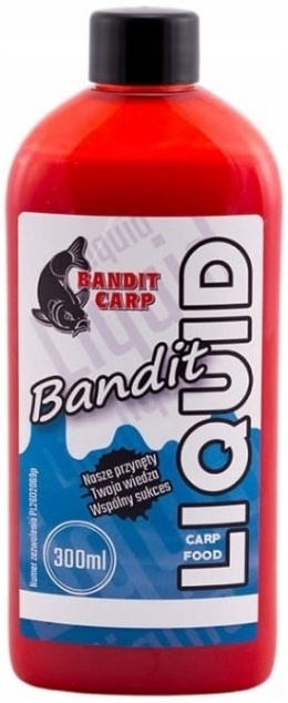 BANDIT CARP LIQUID DODATEK 300ml Truskawka