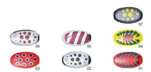 Błystka Mistrall Sperso Nr 5 / 12g / Kolor 04 Błystka Mistrall Sperso Nr 5 / 12g / Kolor 04