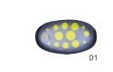 Błystka Mistrall Sperso Nr 2 / 4g / Kolor 07
