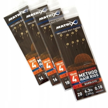 Matrix Carp Rigger Hair Rigs - przypony 20