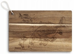Deska do krojenia z karpiem akacjowa Delphin CarpBoard
