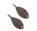 Zestaw Koszyków do Methody Flagman Flat Feeder L 2 sztuki 70+80g