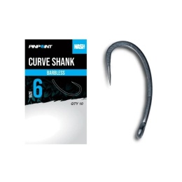 Haczyki Nash Curve Shank Nr 6 Barbless