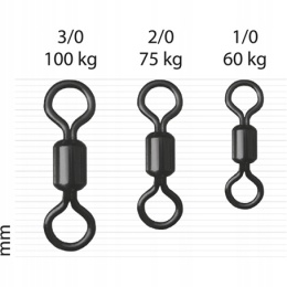 Krętlik Konger Big Game #3/0 - 100kg SUMOWE 5szt