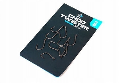 Nash haczyki CHOD TWISTER - Barbless bezzadziorowe nr8 10szt Nash haczyki CHOD TWISTER - Barbless bezzadziorowe nr8 10szt