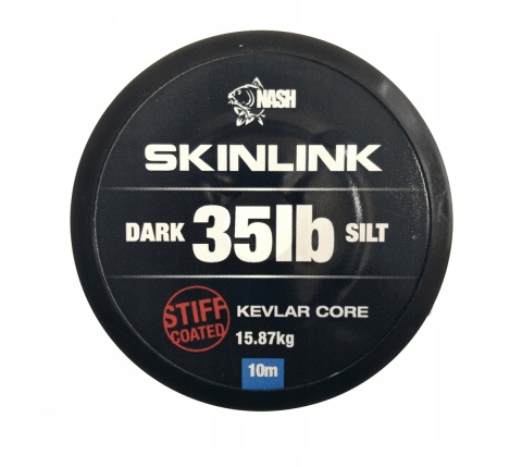 NASH MATERIAŁ PRZYPONOWY SKINLINK STIFF 35LB SILT 10M NASH MATERIAŁ PRZYPONOWY SKINLINK STIFF 35LB SILT 10M