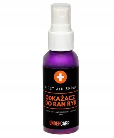 ODKAŻACZ UNDERCARP Do Ran Ryb Karpi 50ml ODKAŻACZ UNDERCARP Do Ran Ryb Karpi 50ml