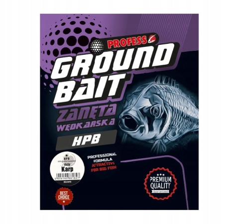 PROFESS ZANĘTA HPB 2KG Method Feeder z mikropelletem 2-4mm