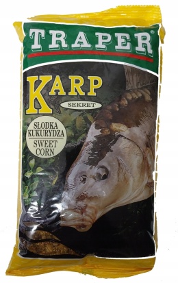 Zanęta Traper Karp SEKRET Kukurydza 1kg