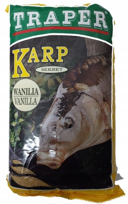 Zanęta Traper Karp SEKRET Wanilia 1kg