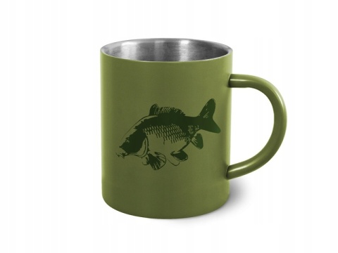 KUBEK DELPHIN CARP 300ml termiczny nierdzewny KUBEK DELPHIN CARP 300ml termiczny nierdzewny