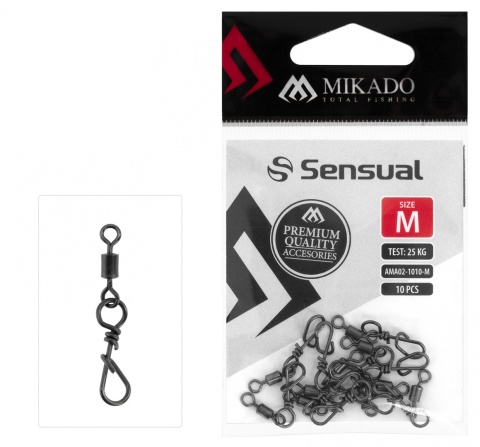 MIKADO KRĘTLIK ROLKOWY Z AGRAFKĄ XXXS 10SZT MiKRO