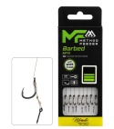 MIKADO PRZYPON MF - MF14 Z IGŁĄ - hak z zadziorem nr 8/ plecionka: 0.14mm/10cm - op.8szt