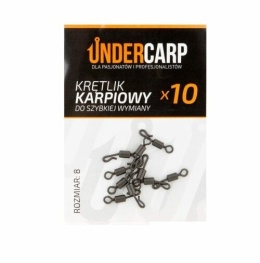 UNDERCARP Krętlik karpiowy do szybkiej wymiany op 10szt