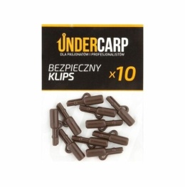 UNDERCARP Bezpieczny klips brązowy op 10szt
