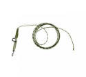 UNDERCARP Gotowy zestaw karpiowy z leadcorem i mocnym klipsem 45 lbs / 100 cm Zielony