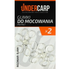 UNDERCARP Gumki do mocowania przynęt 8mm 12szt