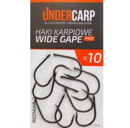 UNDERCARP Haki Karpiowe Wide Gape PRO 2 op 10szt