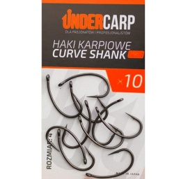 UNDERCARP Haki Karpiowe Curve Shank PRO 6 op 10szt