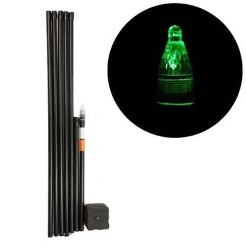 UNDERCARP Marker karpiowy z czujnikiem zmierzchu zielony 6 m