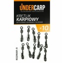 UNDERCARP Krętlik karpiowy do szybkiej wymiany z klipsem