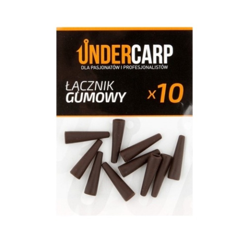 UNDERCARP Łącznik gumowy brązowy op 10szt UNDERCARP Łącznik gumowy brązowy op 10szt