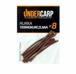 UNDERCARP Rurka termokurczliwa brązowa 1,5 mm op 8szt