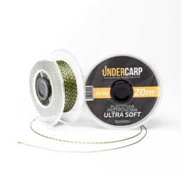 UNDERCARP Plecionka przyponowa 20 m/25 lbs ULTRA SOFT zieleń