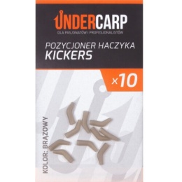 UNDERCARP Pozycjoner Haczyka Kickers Brązowy op 10szt