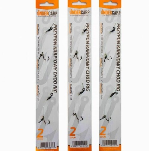 UNDERCARP Przypon karpiowy Chod Rig rozmiar 8 2szt/op UNDERCARP Przypon karpiowy Chod Rig rozmiar 8 2szt/op