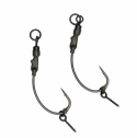UNDERCARP Przypon karpiowy Ronnie Rig rozmiar 6 2szt/op