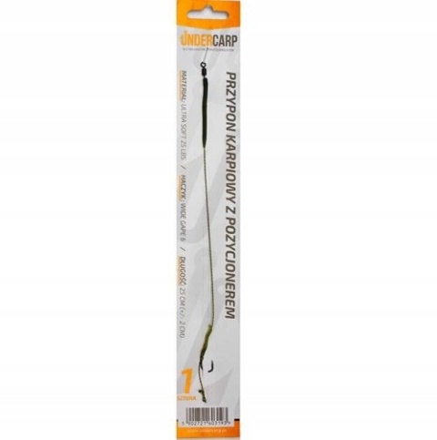 UNDERCARP Przypon karpiowy z pozycjonerem nr 2 UNDERCARP Przypon karpiowy z pozycjonerem nr 2