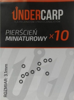 UNDERCARP Pierścień miniaturowy 3,1mm op 10szt