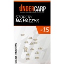 UNDERCARP Stopery na haczyk - brązowe 15szt