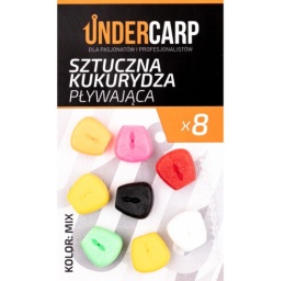 UNDERCARP Sztuczna kukurydza pływająca - mix op 8szt