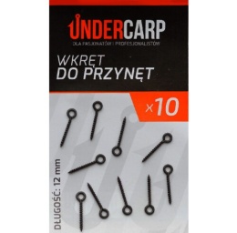 UNDERCARP Wkręt do przynęt 12 mm op 10szt