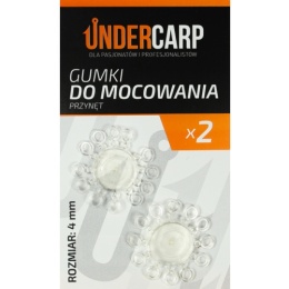 UNDERCARP Gumki do mocowania przynęt 4 mm 24szt